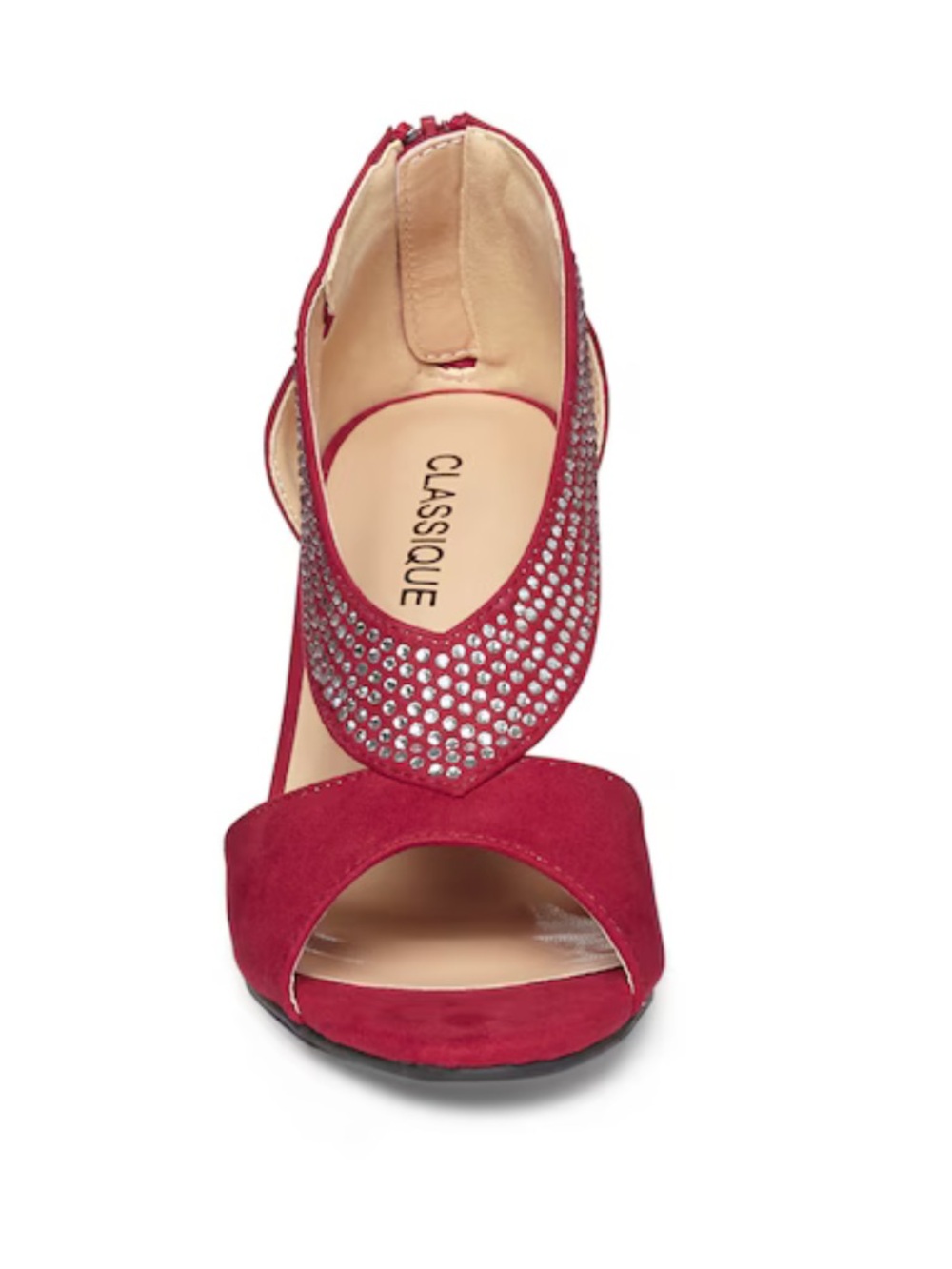 Classique Rhinestone Band Sandal - Picture 4 of 15